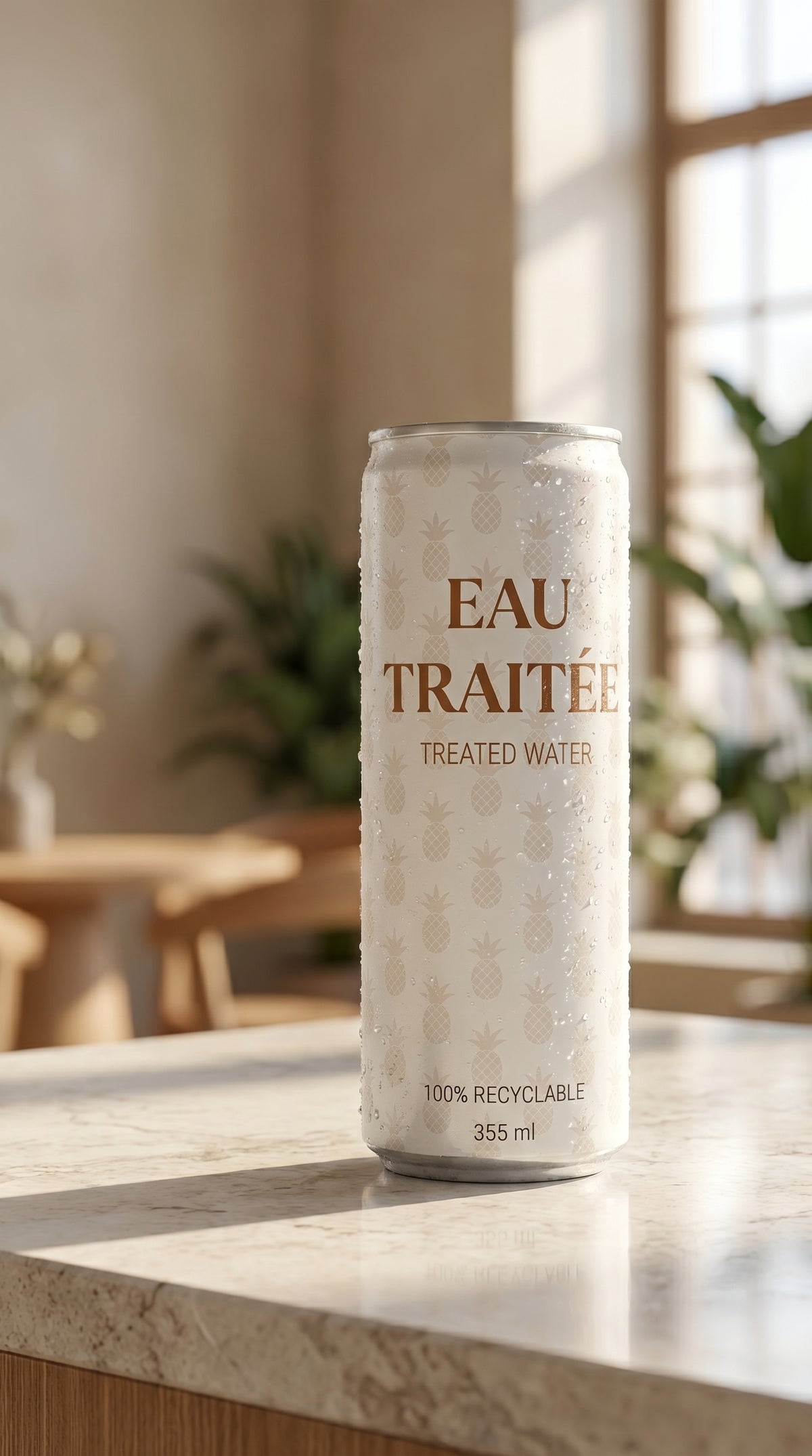 Eau traitée — Pack de 4 x 355 ml