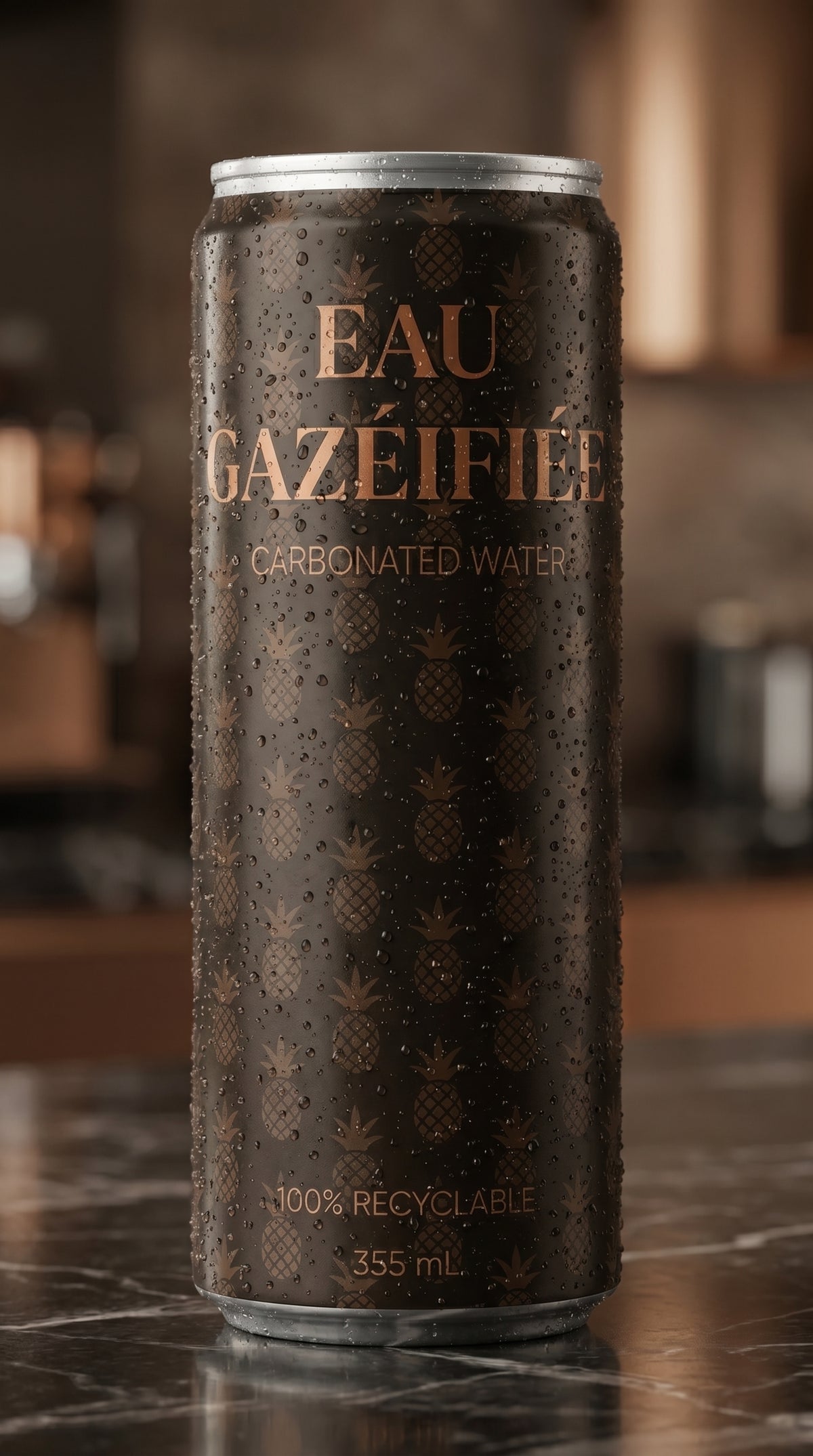 Eau gazéifiée — Pack de 4 x 355 ml